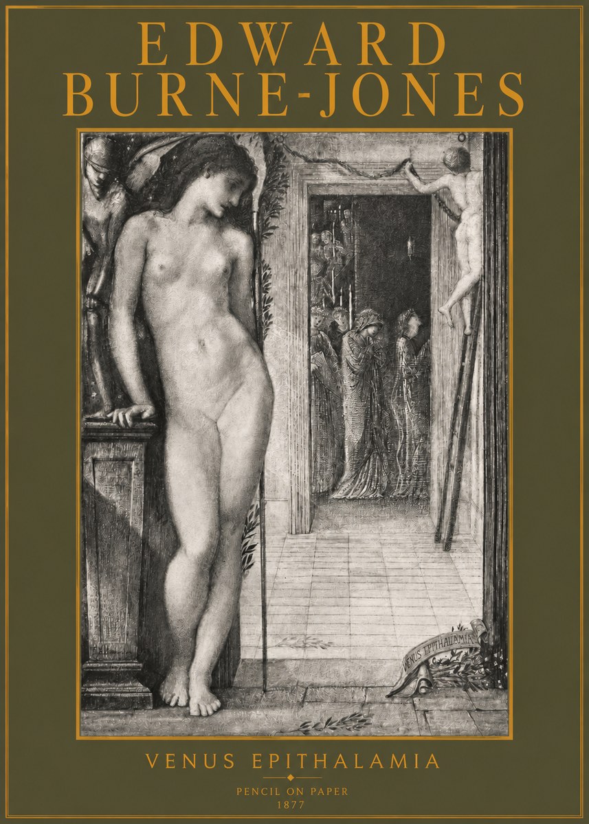 Edward Burne-Jones Venus Epithalamia No3 - Póster