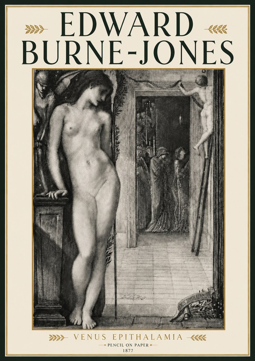 Edward Burne-Jones Venus Epithalamia No6 - Póster