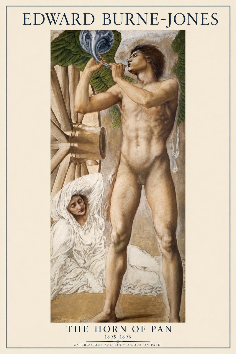 Edward Burne-Jones The Hour of the Soul No2 - Póster