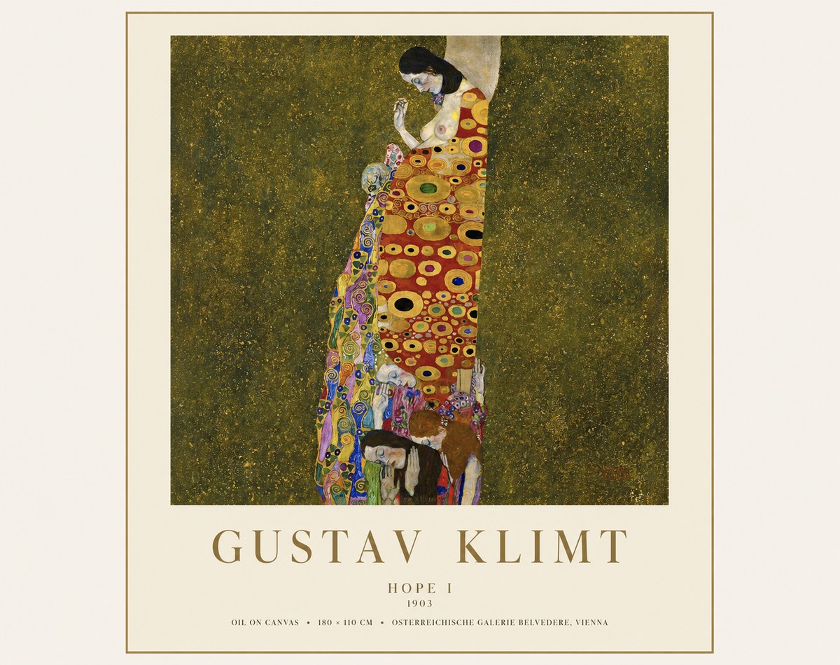 Klimt Hope I No1 - Póster