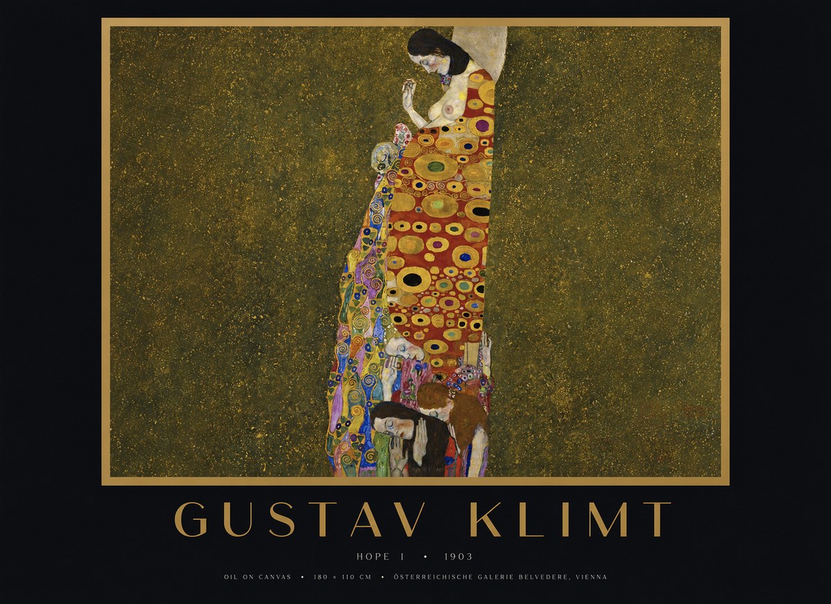 Klimt Hope I No2 - Póster