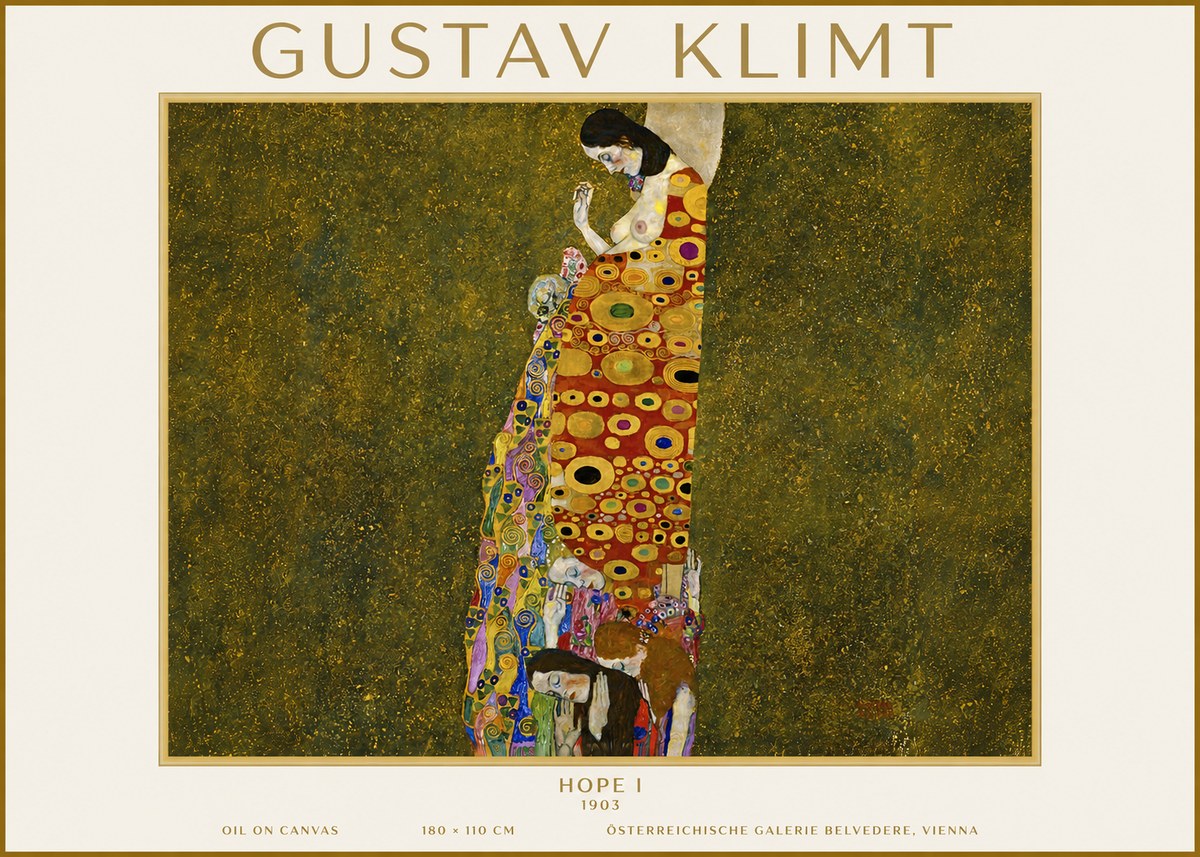 Klimt Hope I No4 - Póster