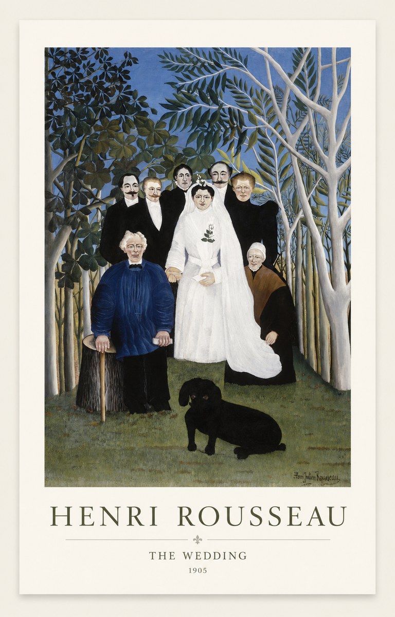 Rousseau The Wedding No1 - Póster