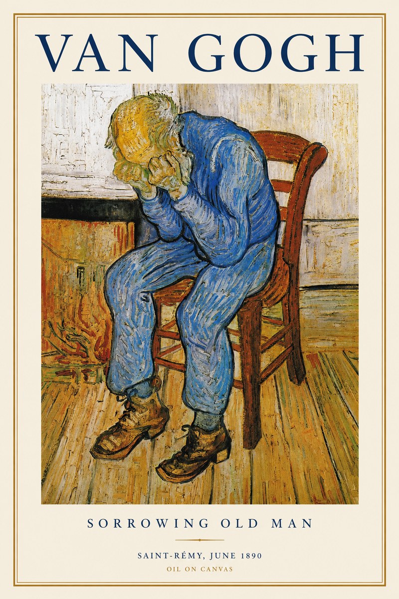 Van Gogh Sorrowing Old Man No1 - Póster