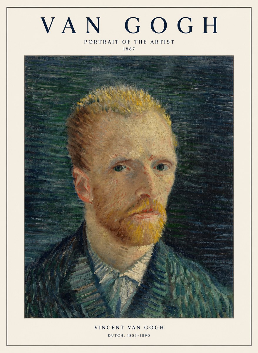 Van Gogh Portrait of the Artist II No1 - Póster