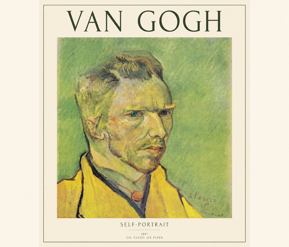 Van Gogh Self-portrait II No1 - Póster
