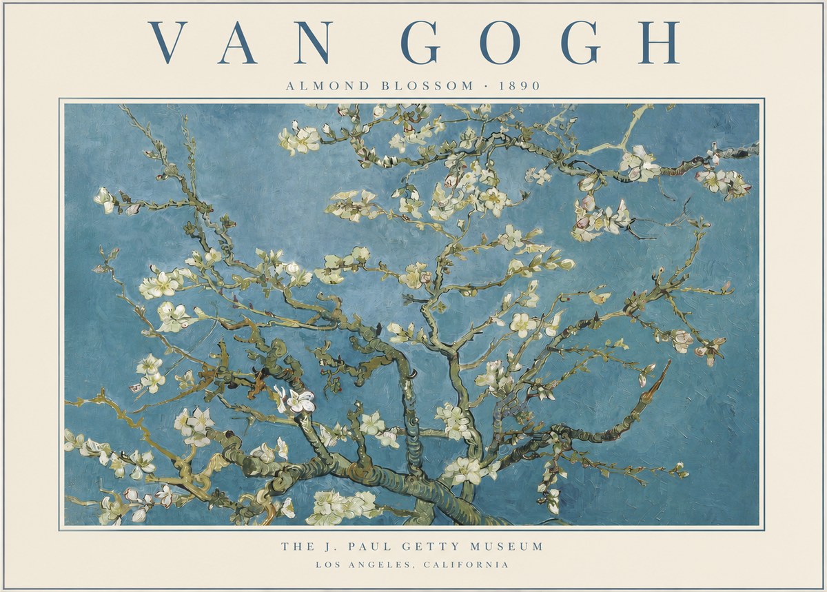 Van Gogh Almond Blossom No4 - Póster