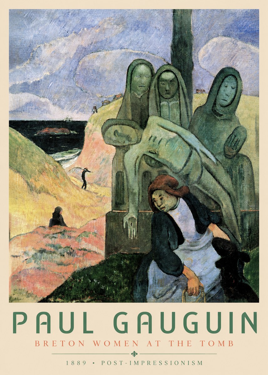 Paul Gauguin The Loss (Te Arii Voyeuse) No4 - Póster