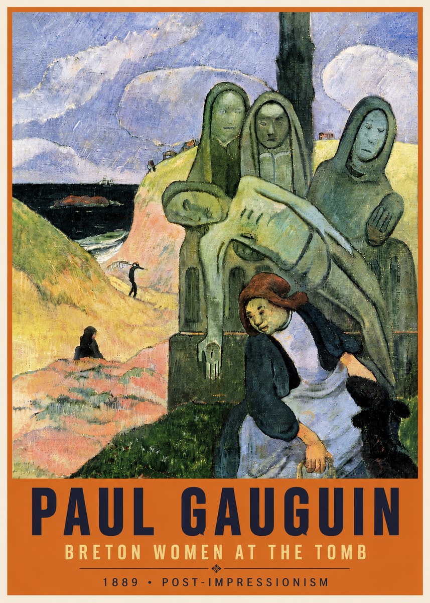 Paul Gauguin The Loss (Te Arii Voyeuse) No6 - Póster