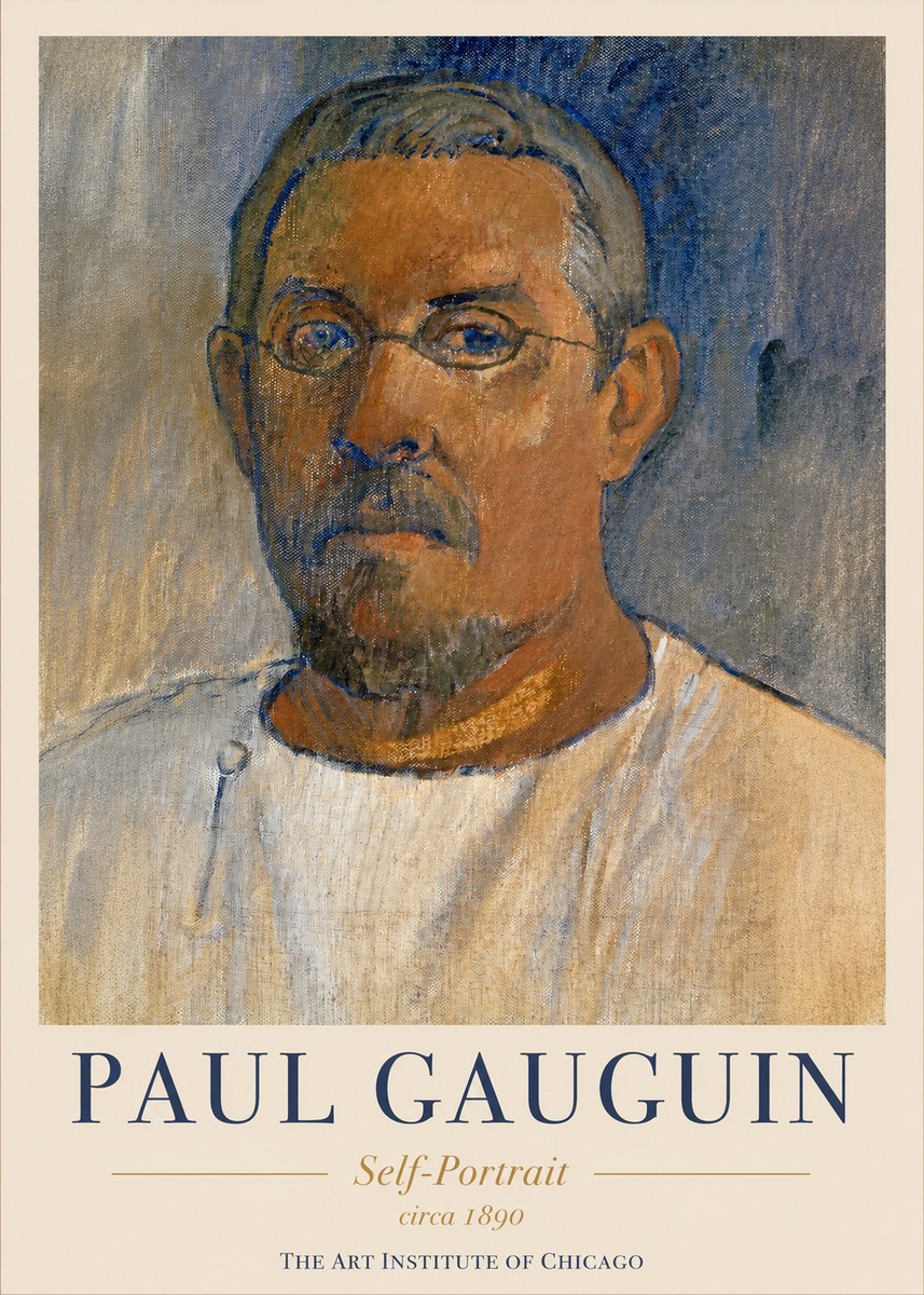 Paul Gauguin Self-portrait I No1 - Póster