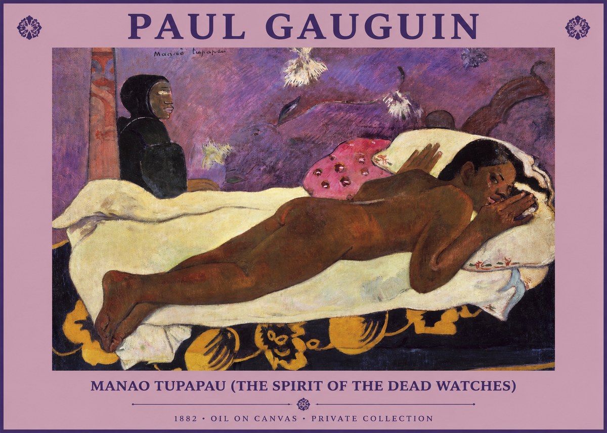 Paul Gauguin Manao Tupapau (the Spirit of the Dead Watches) No1 - Póster