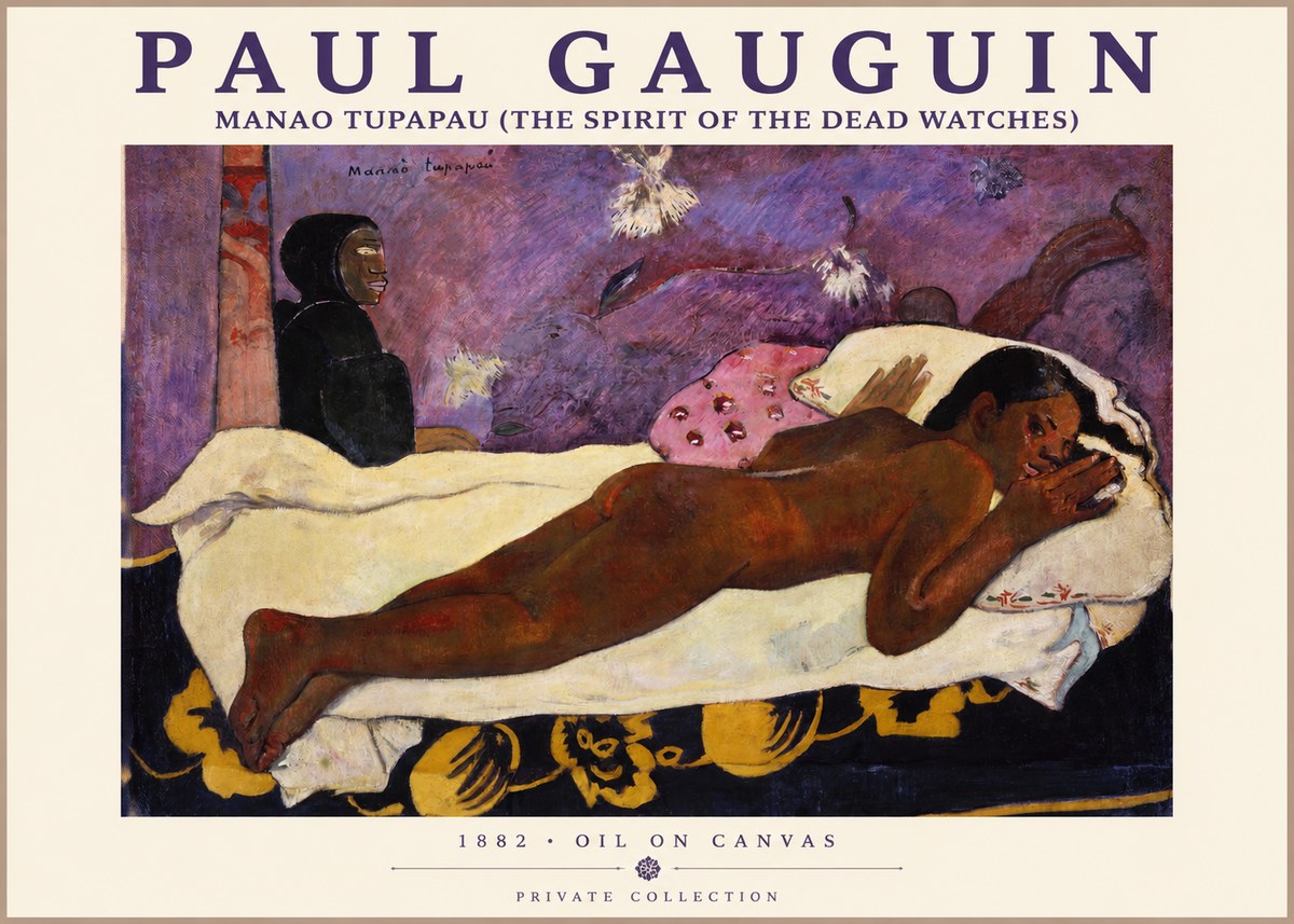 Paul Gauguin Manao Tupapau (the Spirit of the Dead Watches) No2 - Póster