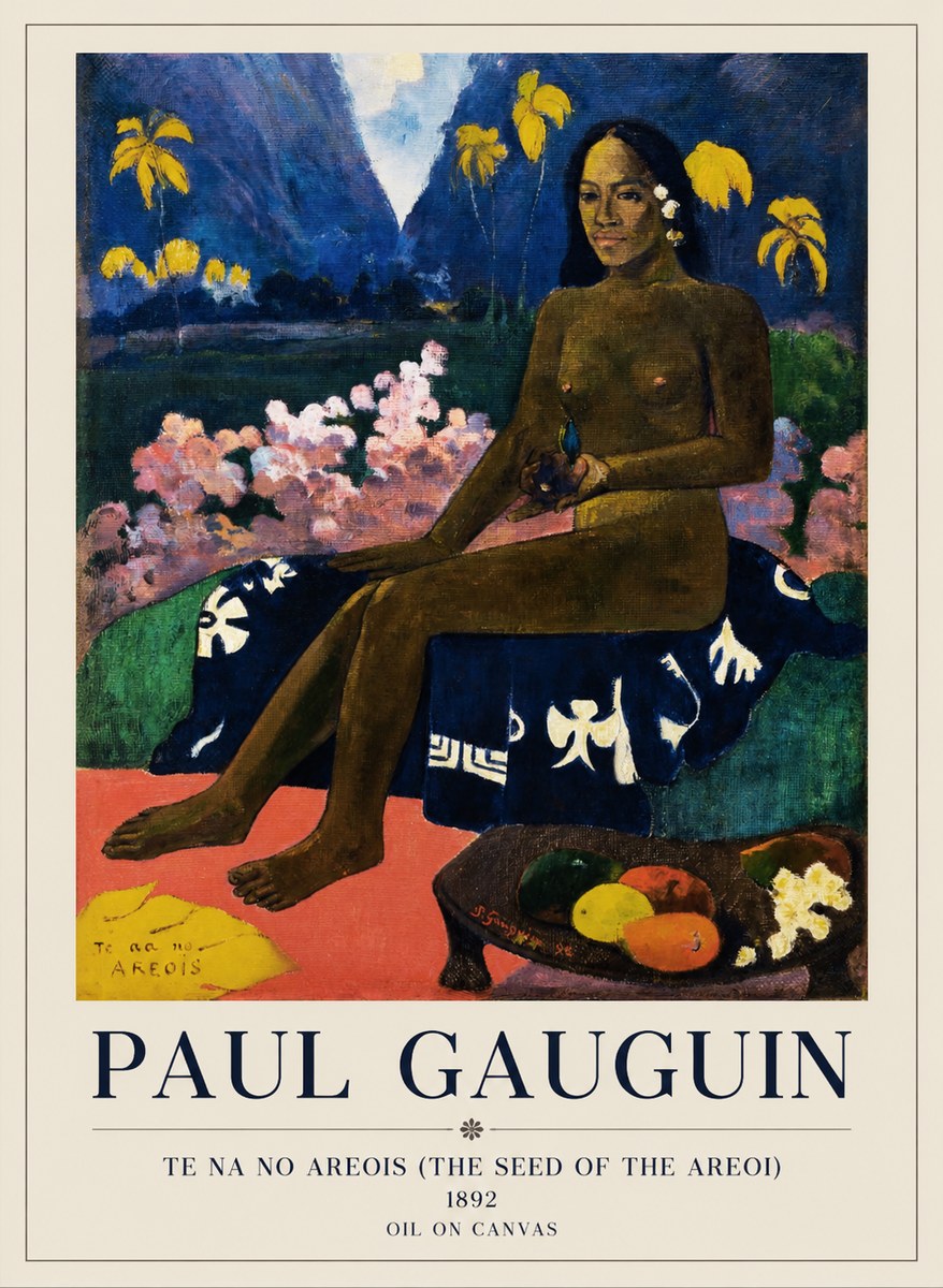 Paul Gauguin Te Na No Areois (the Seed of the Areoi) No1 - Póster