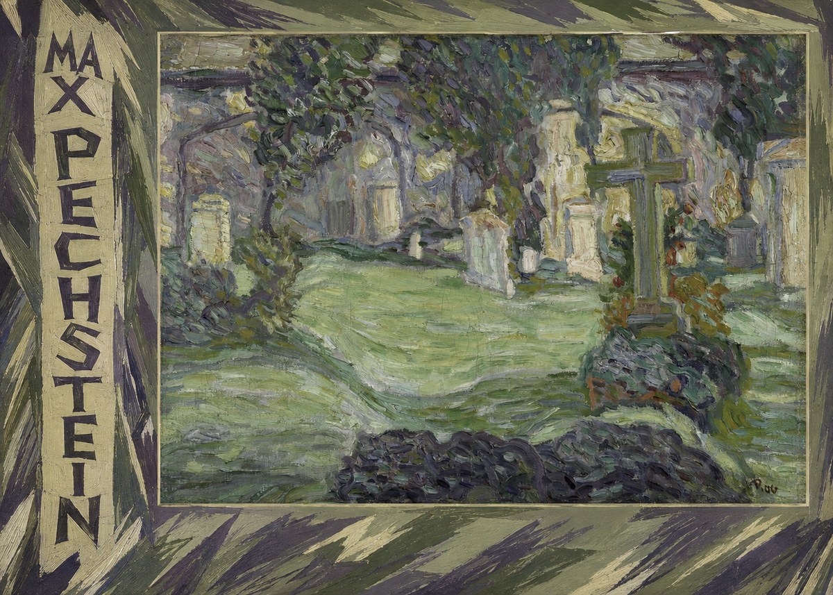 Max Pechstein Cemetery No2 - Póster