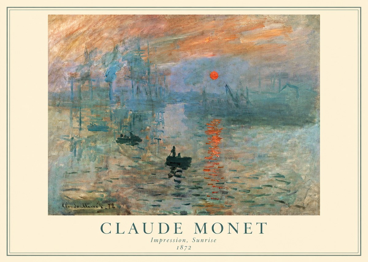 Monet Impression, Sunrise II No2 - Póster