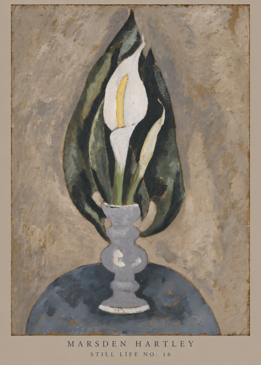 Marsden Hartley Still Life No. 16 No6 - Póster