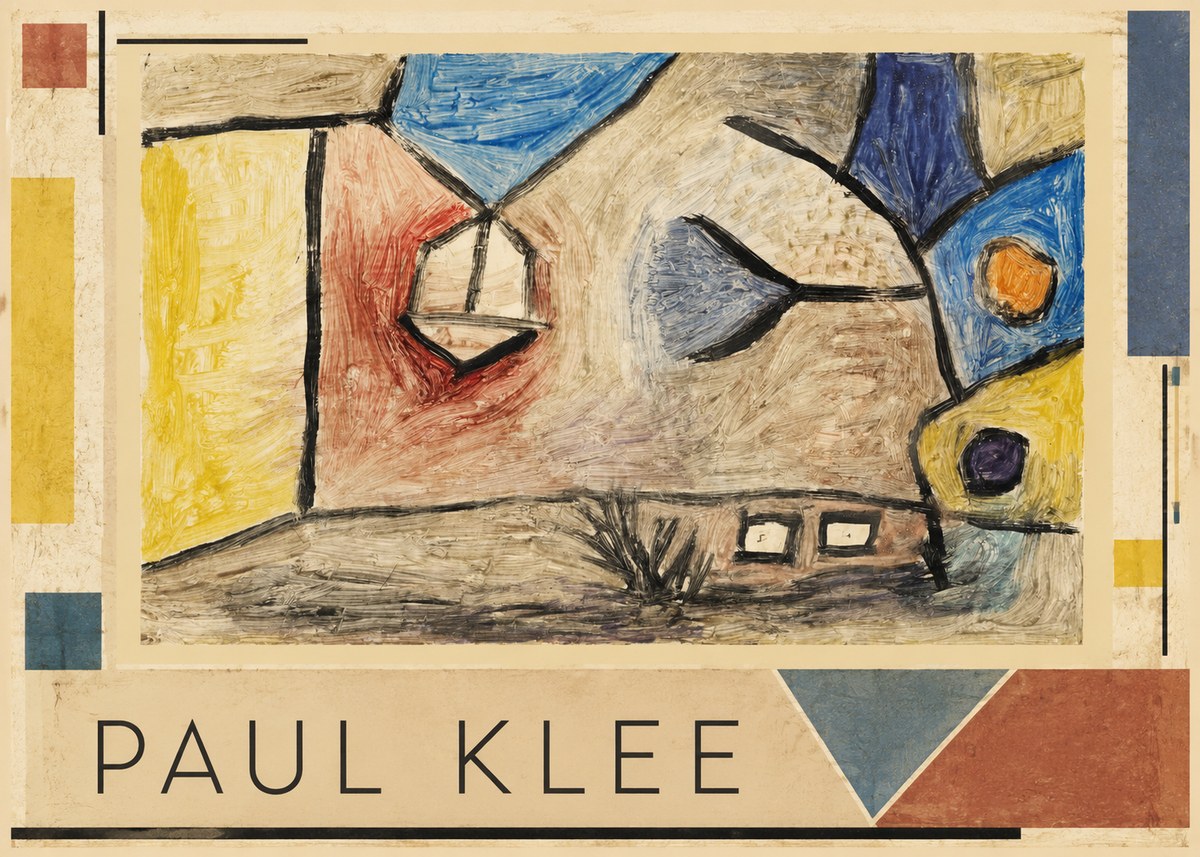Paul Klee Der Niesen No1 - Póster