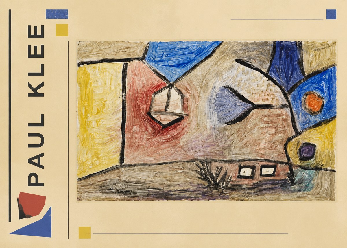 Paul Klee Der Niesen No2 - Póster