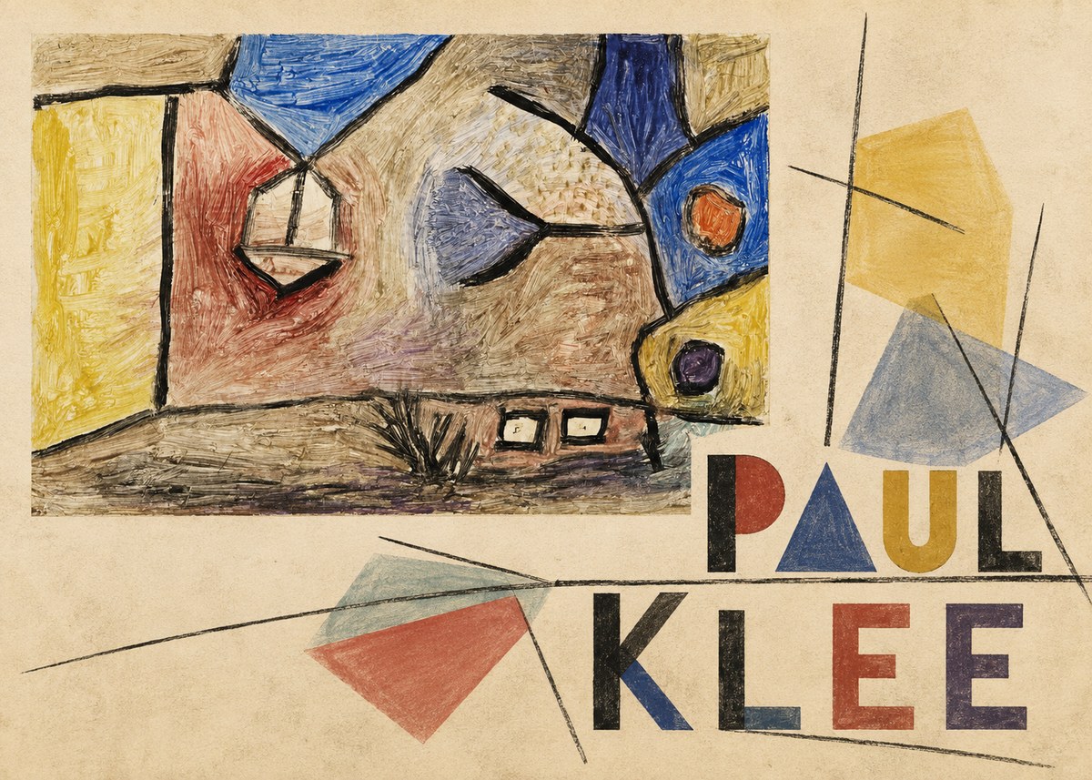 Paul Klee Der Niesen No6 - Póster