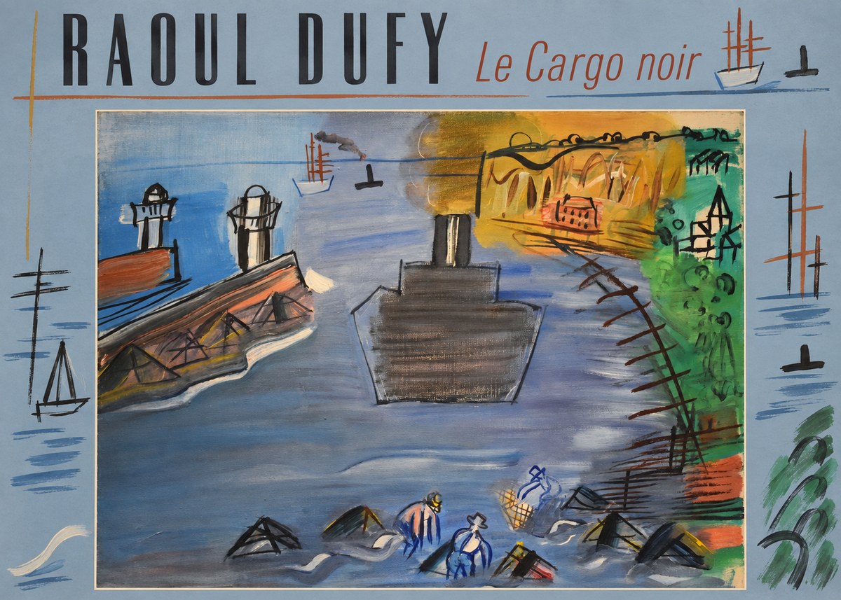 Raoul Dufy Le Cargo Noir No3 - Póster