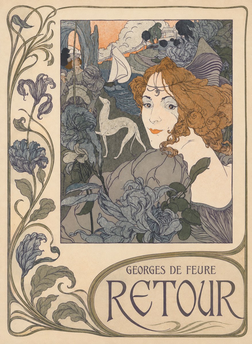 Georges de Feure Retour No2 - Póster
