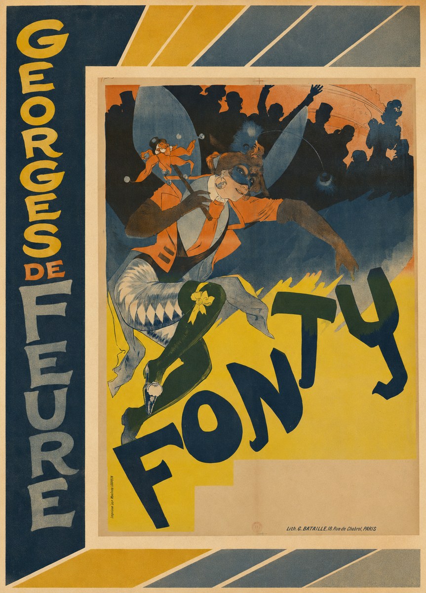 Georges de Feure Fonty I No3 - Póster