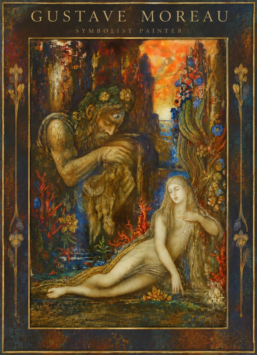 Gustave Moreau Galatea I No2 - Póster