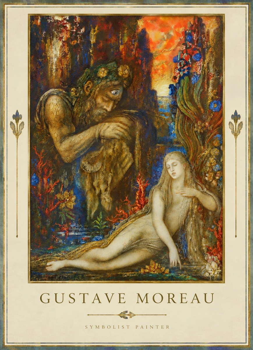 Gustave Moreau Galatea I No3 - Póster
