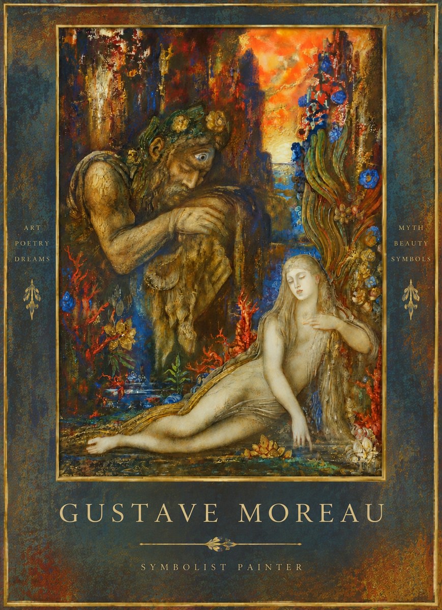 Gustave Moreau Galatea I No4 - Póster