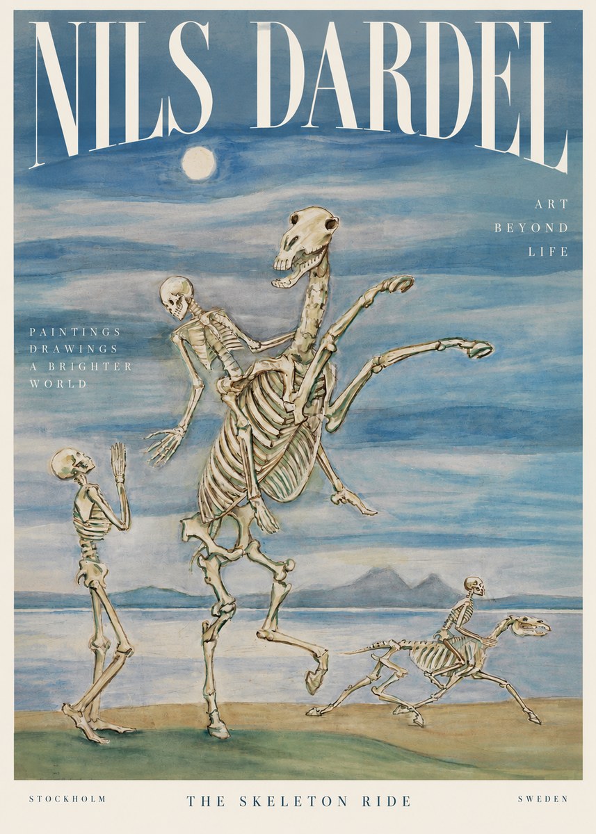 Nils Dardel The Dancer No3 - Póster