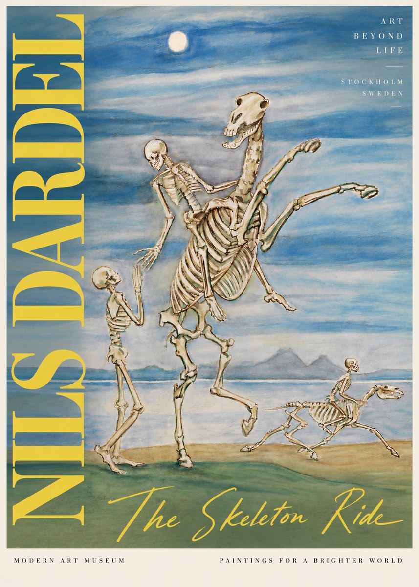 Nils Dardel The Dancer No6 - Póster