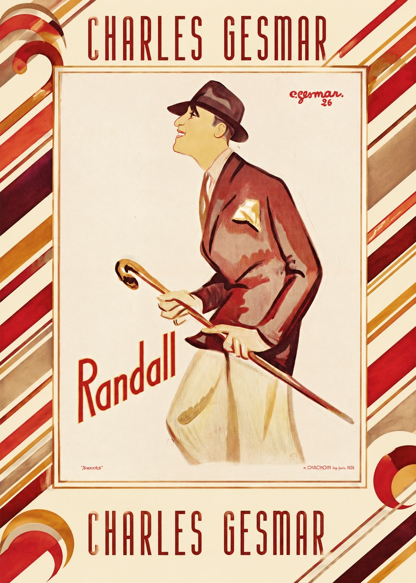 Charles Gesmar Randall I No4 - Póster