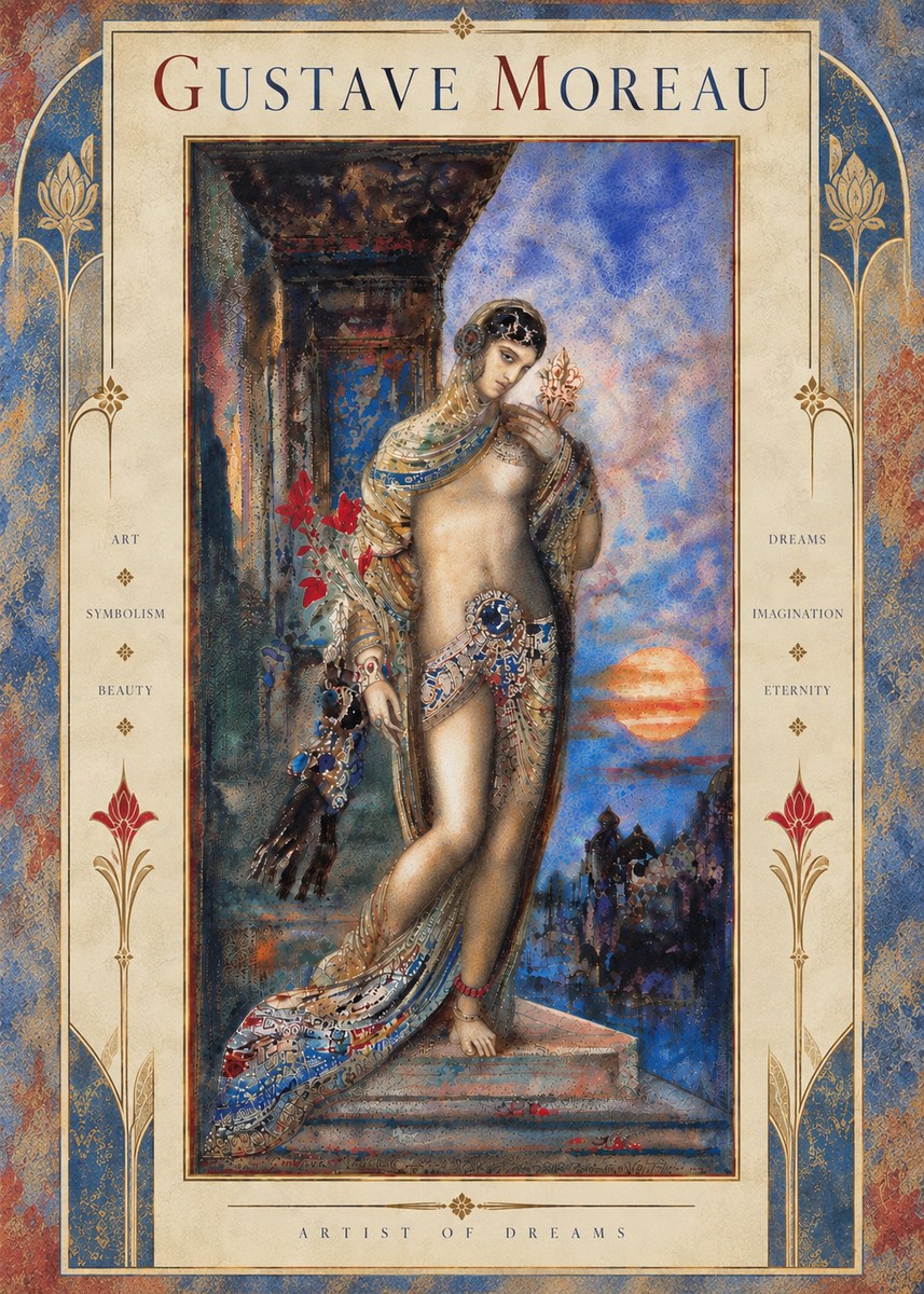 Gustave Moreau Salomé I No6 - Póster