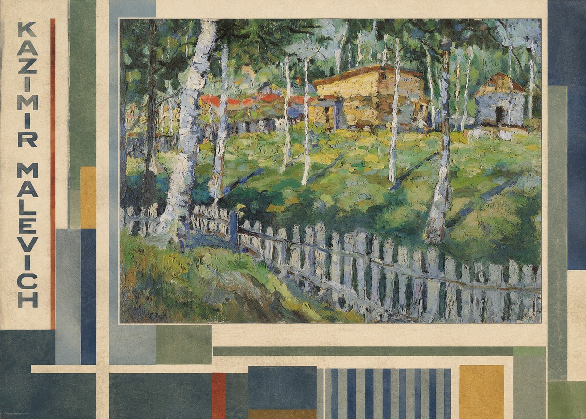 Kazimir Malevich Birch Grove No2 - Póster