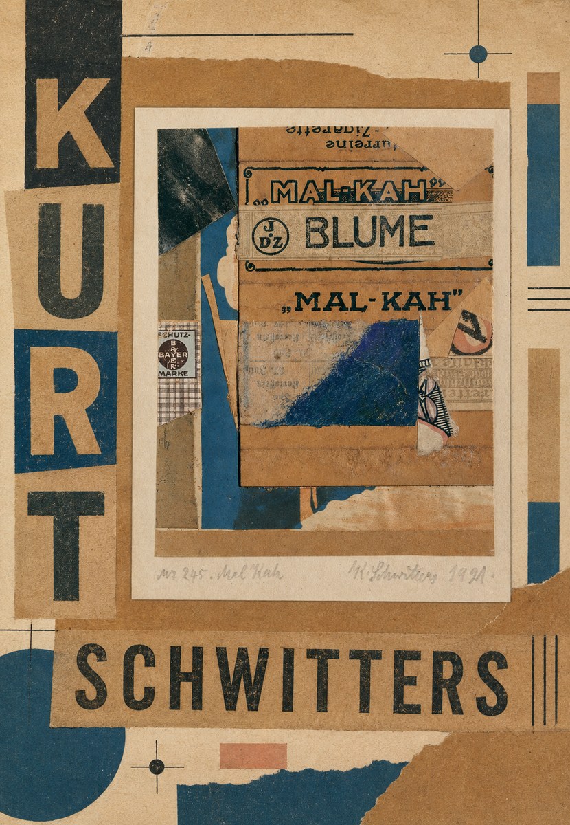 Kurt Schwitters Mal Kah No5 - Póster