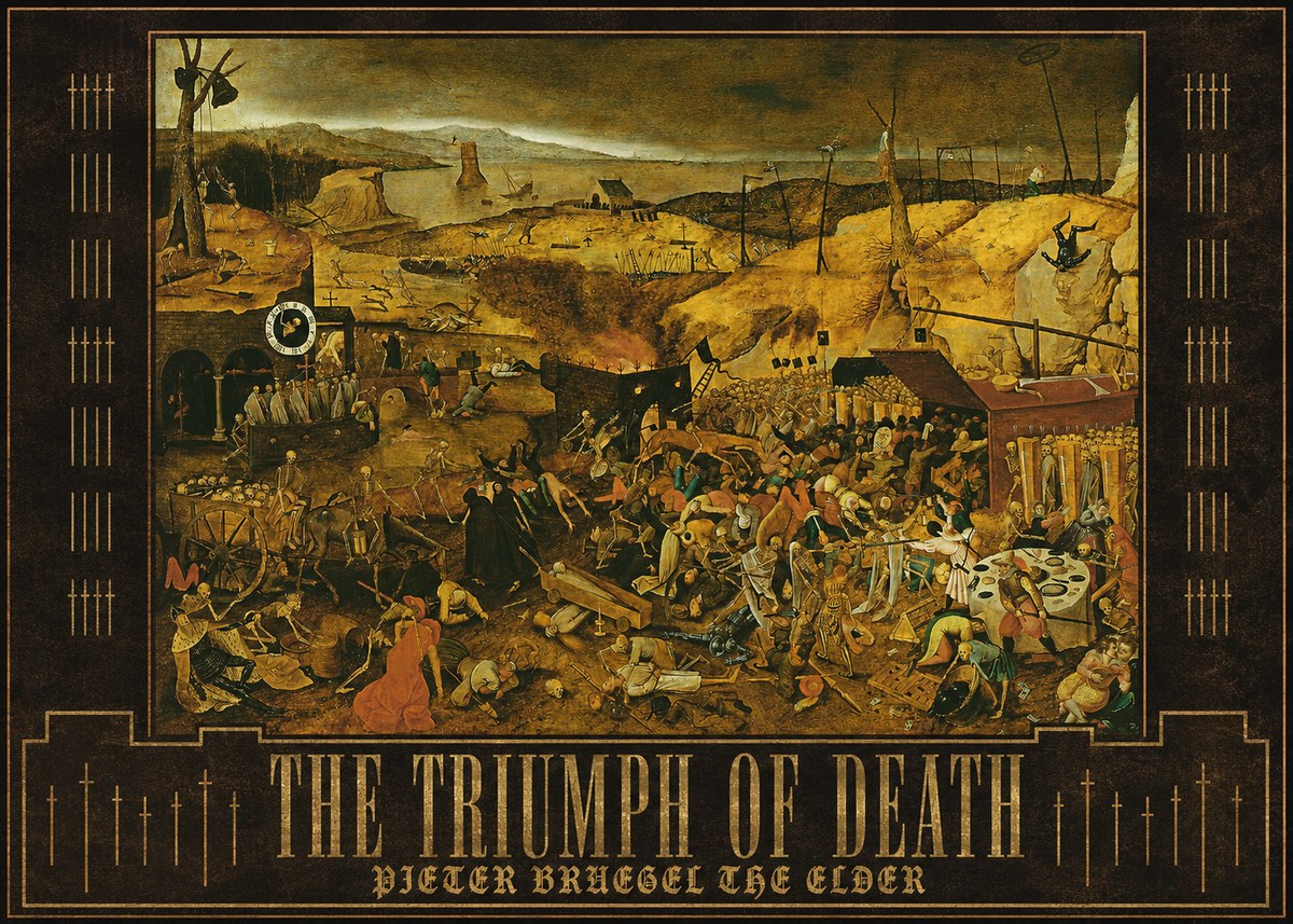 Pieter Bruegel The Triumph of Death I No3 - Póster