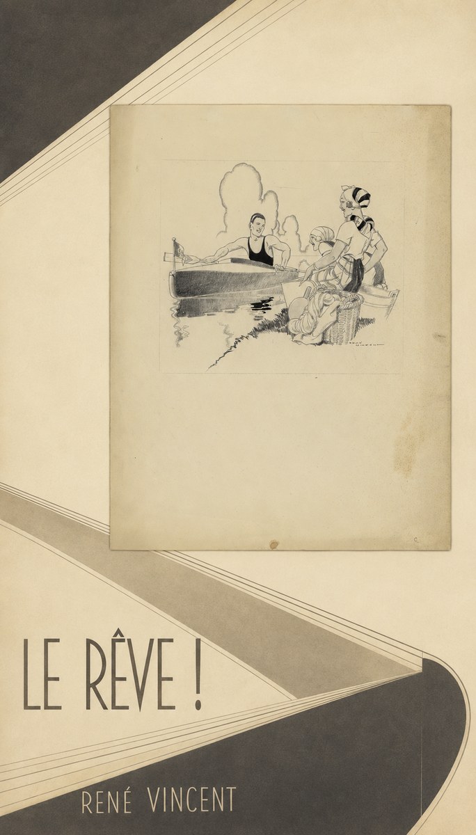 René Vincent Le Rêve ! No4 - Póster