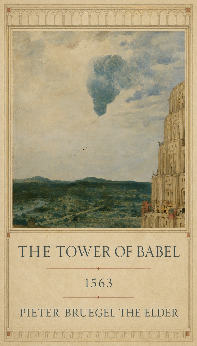 Pieter Bruegel The Tower of Babel VIII No1 - Póster