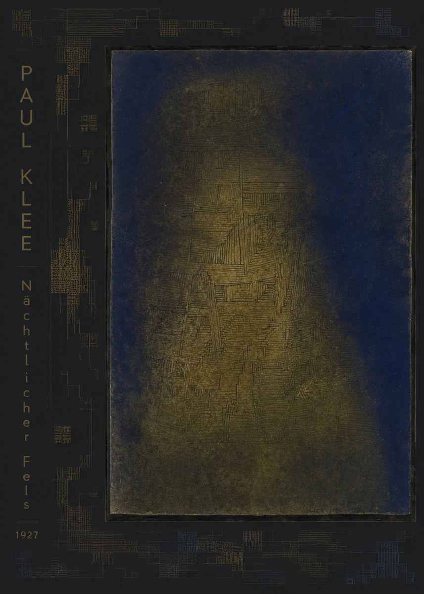Paul Klee Nächtlicher Fels No4 - Póster