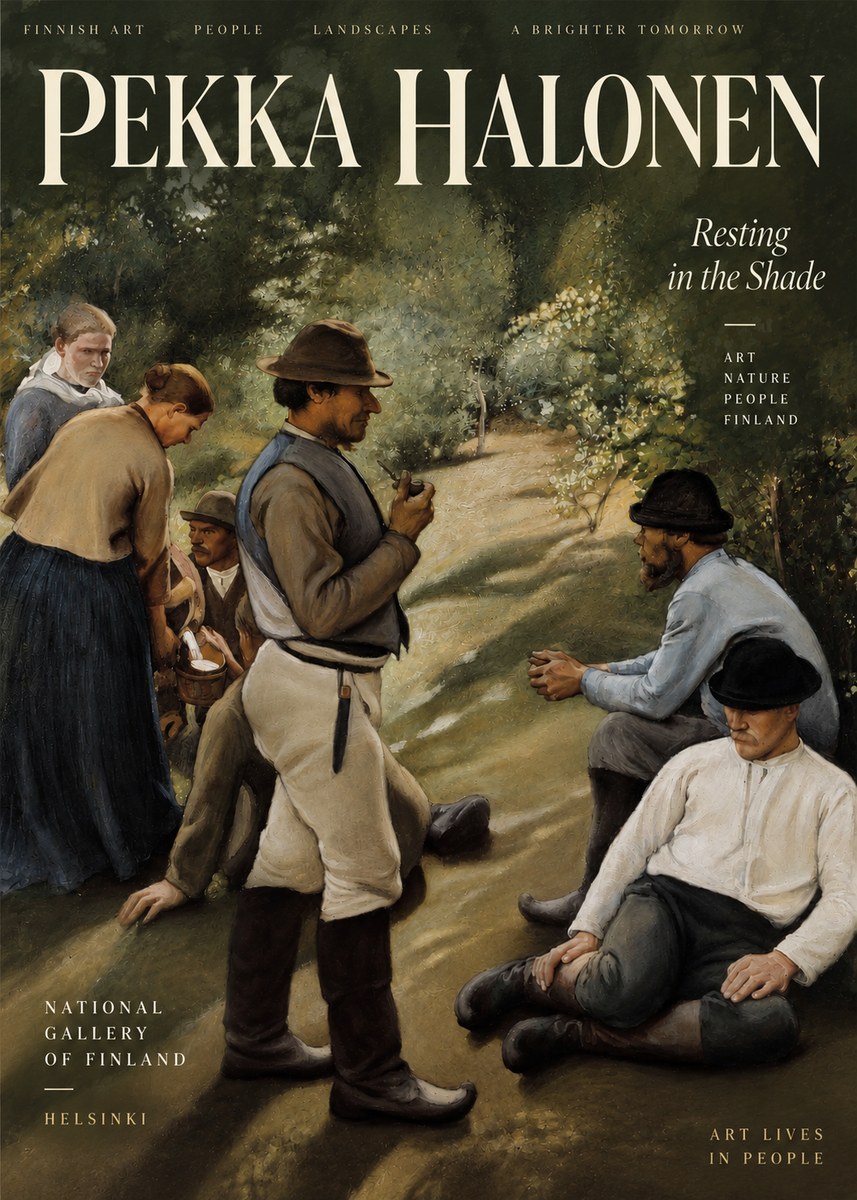Pekka Halonen Resting in the Shade No3 - Póster