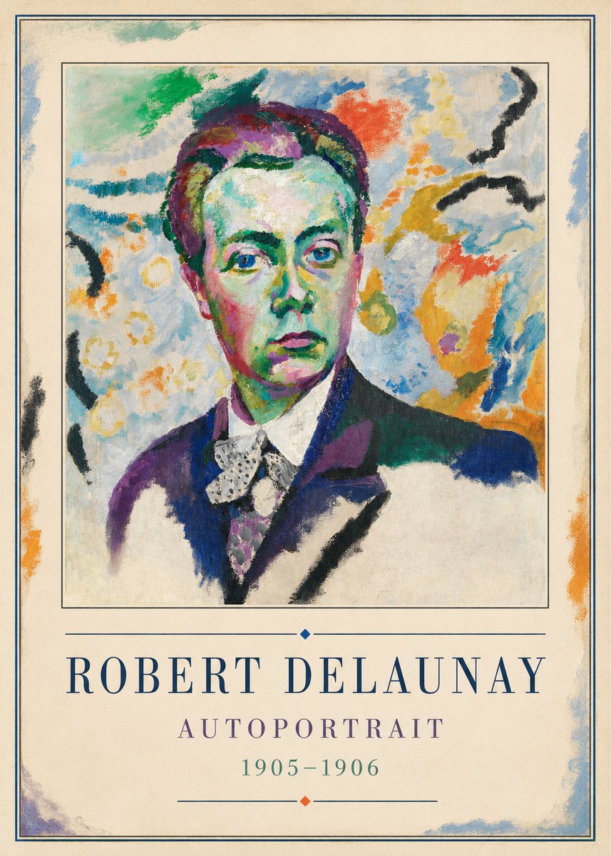 Robert Delaunay Autoportrait No2 - Póster