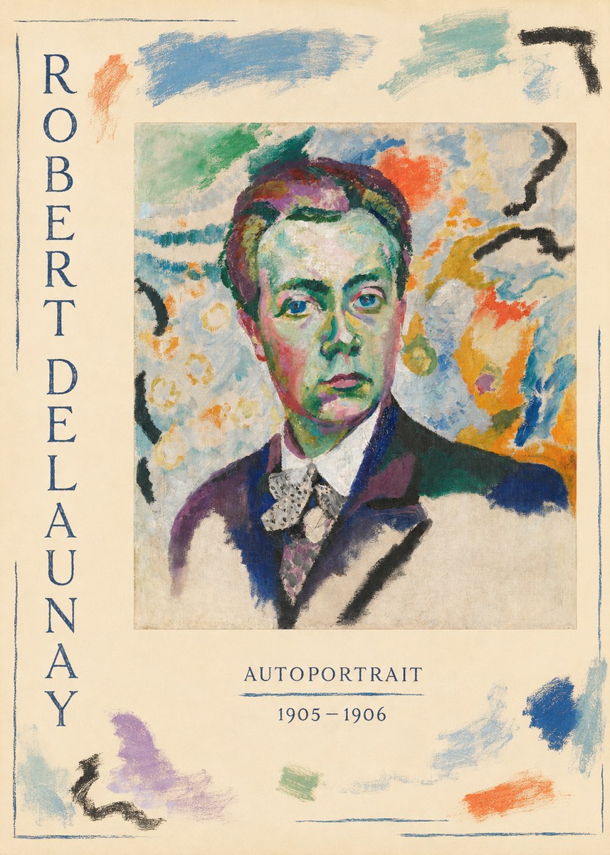 Robert Delaunay Autoportrait No5 - Póster