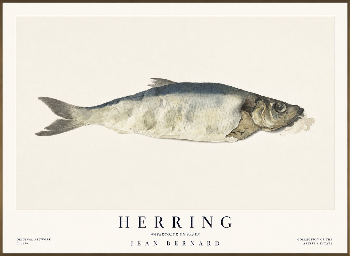 Jean Bernard Herring No1 - Póster