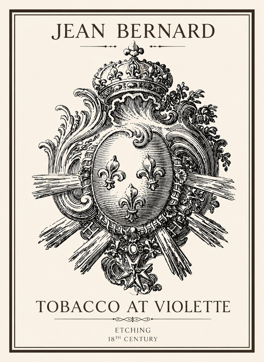 Jean Bernard Tobacco at Violette No1 - Póster