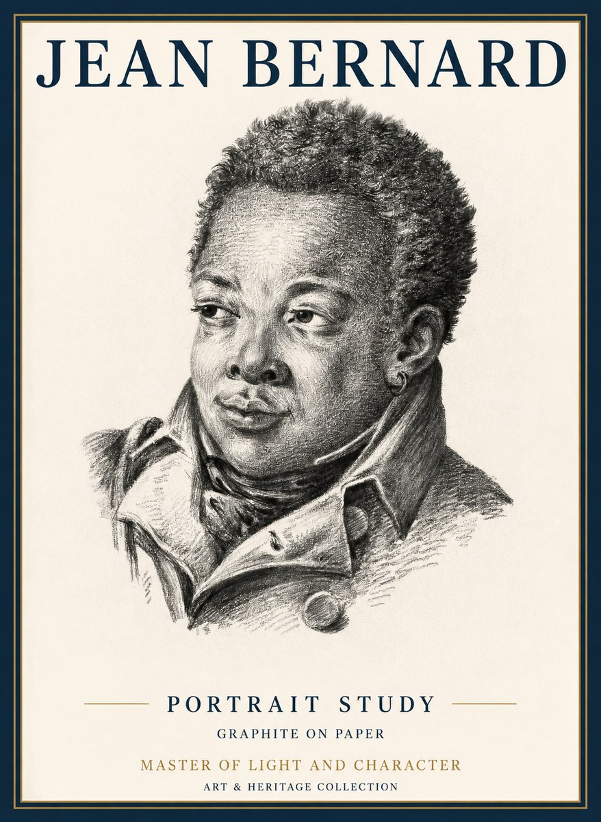 Jean Bernard Portrait Study V No2 - Póster