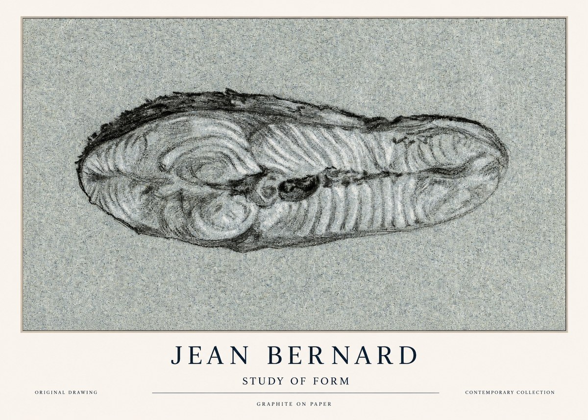 Jean Bernard Study of Form I No1 - Póster