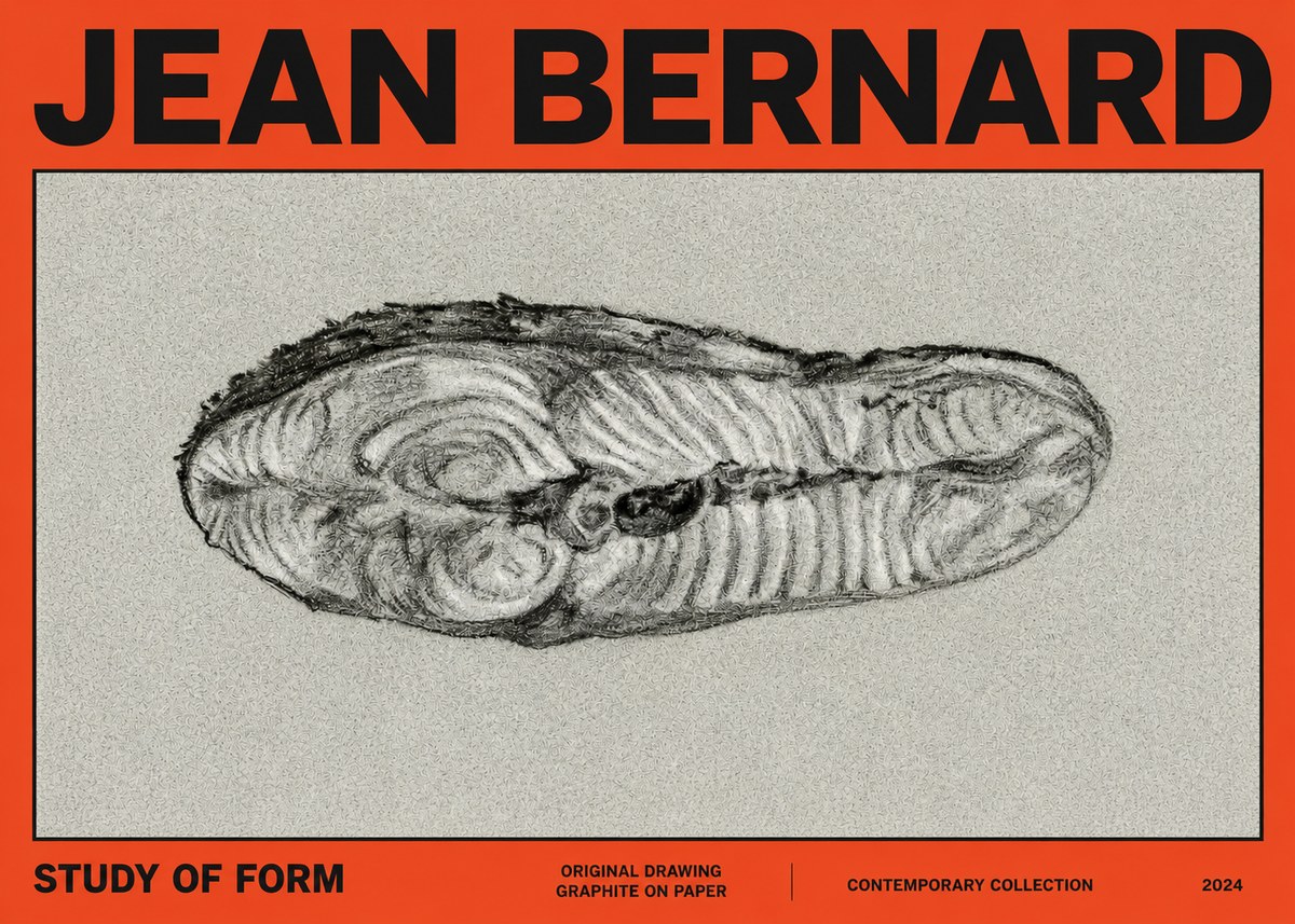 Jean Bernard Study of Form I No2 - Póster