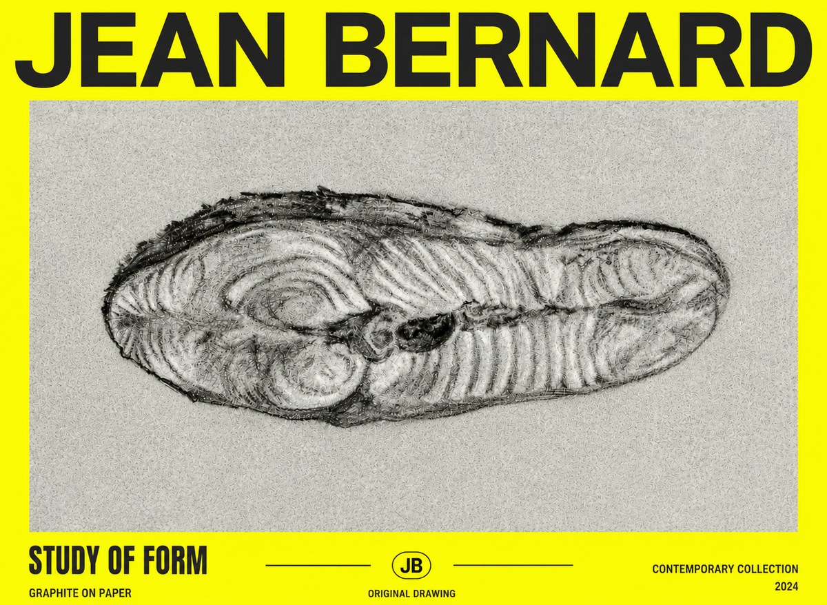Jean Bernard Study of Form I No4 - Póster