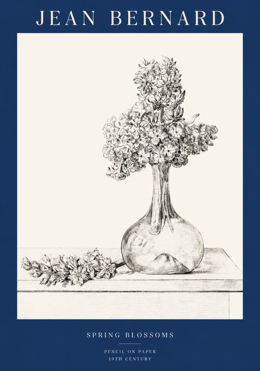Jean Bernard Spring Blossoms No1 - Póster