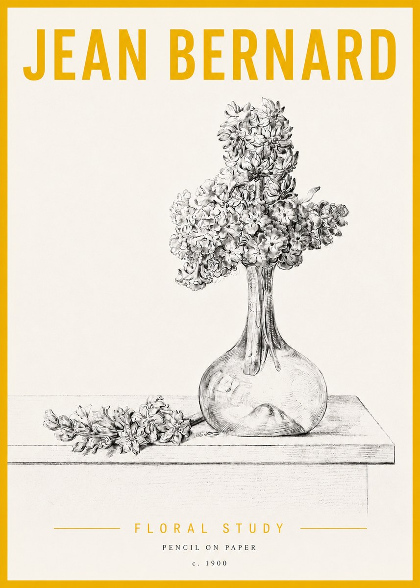 Jean Bernard Spring Blossoms No5 - Póster